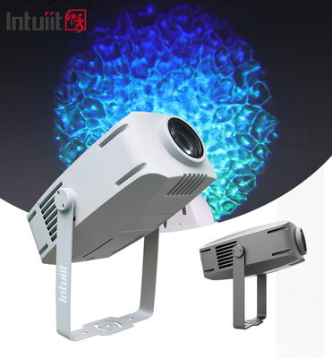 Yüksek Kaliteli 200W IP65 Su geçirmez LED Dış Projection Işıkları Gece Kulübü için Renkli Su Dalga Efekti DJ Gobo Sahne Işığı