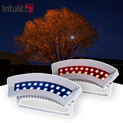 Profesyonel RGBW LED Bina Ağacı Sel Işığı Çıktı Çevre Cephesi Işığı için Su geçirmez IP65 DMX512 LED Sel Işığı 36W