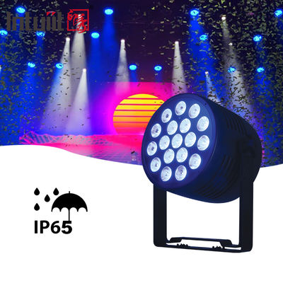 IP65 Dış LED Par Işıkları - 18x20W RGBWA UV 6in1 Su geçirmez DJ Sahne Işığı Ses Etkinleştirilmiş Otomatik RDM Desteği&DMX Kontrolü Düğün Doğum Günü Müzik Işık Gösterisi Parti Etkinlikleri Sahne Işığı
