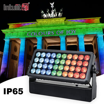 40x10W RGBW Dış LED Sel Işığı Şehir Yıkama Rengi IP65