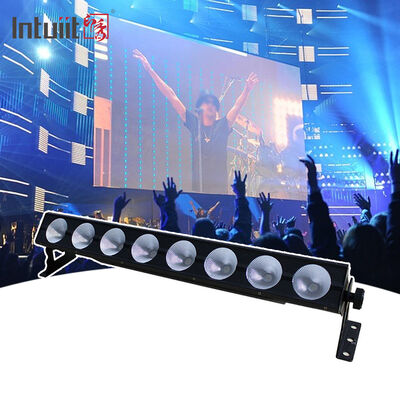Konser ve performanslardaki sahne aydınlatması için uygun 18*15W RGB 3'ü 1 arada LED duvar yıkama piksel şeridi