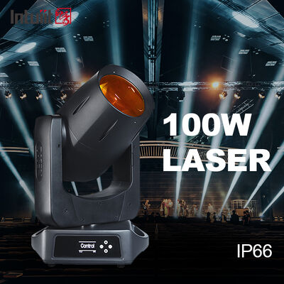 Ip66 Su geçirmez 100w Hareketli Baş Işık Dışarıda Lazer Hareketli Baş