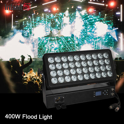 IP65 High Power Outdoor Stage Lighting 40X10W RGBW 4in1 LED Wall Wash Light Aluminum DJ Disco DMX Control