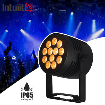 12*20W RGBWA+UV 6in1 LED Par Light IP65 Dış Su geçirmez DMX512 Düğün DJ partisi için sahne aydınlatması