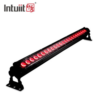 Profesyonel Dışarıdaki IP65 Su geçirmez 12 * 3W RGB 3 In 1 LED Duvar Yıkama Işığı