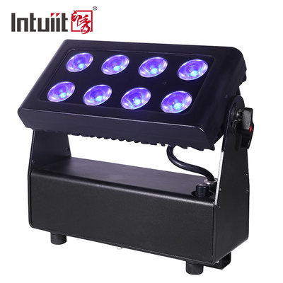 8*15w 4 In 1 Ip65 Pil ile çalışan LED Yüklüler Rgbw Parti Işığı