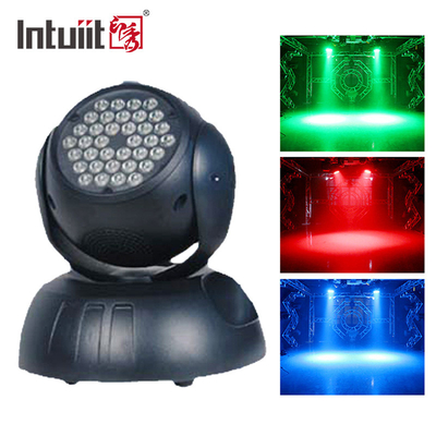 Rgb LED Sahne Yıkama Işıkları Dmx Dj Disko Partisi Mini Hareketli Başlık
