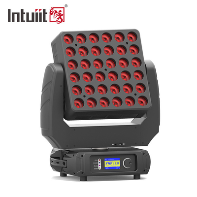 Olay Dj Ekipmanları için 36pcs 10W RGBW IP20 Matrix Led Sahne Aydınlatma