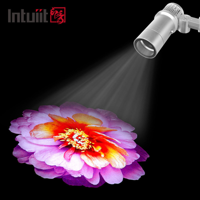 100V Dış Gobo Projektör HD 60W Dmx LED Logo Gobo Döner Projektör Işık Görüntüsü Bina Projeksiyonu